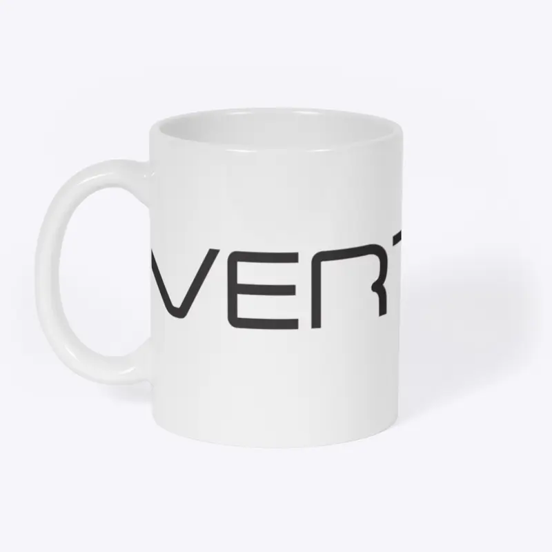 VertiMax Mug White w/ Black Logo